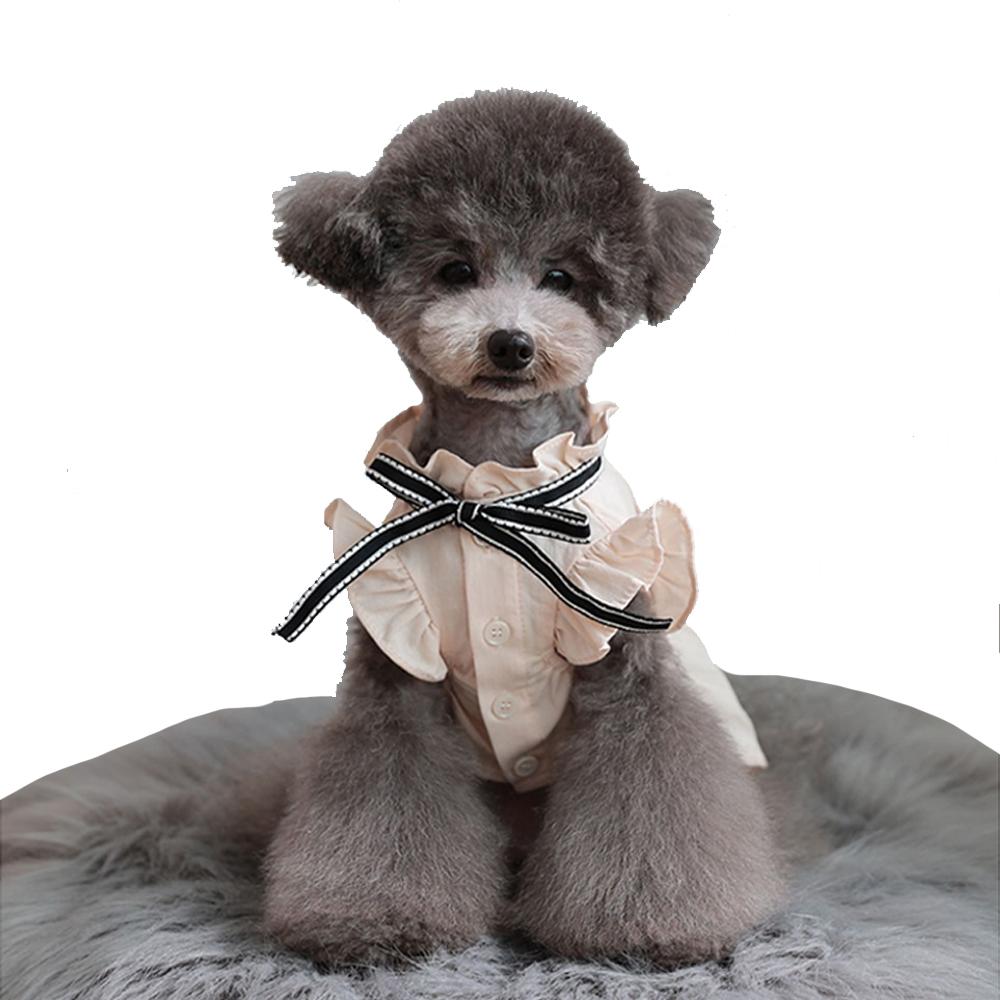 Tint Frill blouses (Apricot / M size)